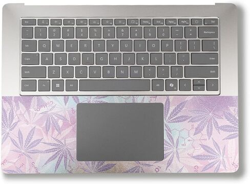 Glossy Glitter Laptop Skin Compatible with Surface Laptop 7 15" (2024) - Night Sky - Premium 3M Vinyl Protective Wrap Decal Cover - Easy to Apply | Crafted in The USA by MightySkins in Saudi Arabia