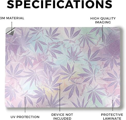 Glossy Glitter Laptop Skin Compatible with Surface Laptop 7 15" (2024) - Night Sky - Premium 3M Vinyl Protective Wrap Decal Cover - Easy to Apply | Crafted in The USA by MightySkins in Saudi Arabia