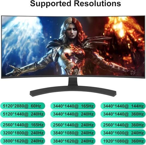 Displayport KVM Switch 1 شاشات 2 جهاز كمبيوتر، مع 4 محاور USB 3.0، 8K@60 هرتز DP 2.0 مفتاح KVM لشاشة واحدة، مفاتيح KVM عن بعد سلكية، مشاركة طابعة ماوس لوحة المفاتيح، التوصيل والتشغيل in Kuwait