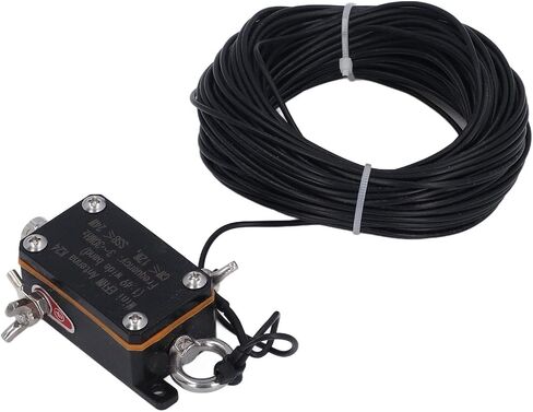 Portable HF End Fed Antenna, 1:49 Balun Short Pocket End Fed Radio Antenna, 3‑30MHz FE8 CW SSB End Fed Half Antenna, PVC End Fed Radio Antenna for Outdoor in Saudi Arabia