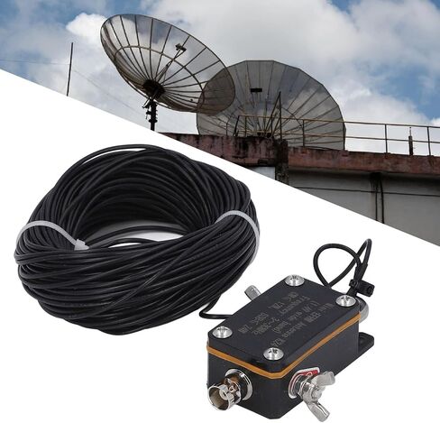 Portable HF End Fed Antenna, 1:49 Balun Short Pocket End Fed Radio Antenna, 3‑30MHz FE8 CW SSB End Fed Half Antenna, PVC End Fed Radio Antenna for Outdoor in Saudi Arabia