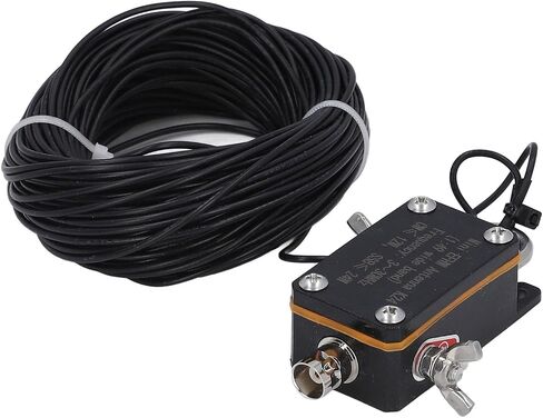 Portable HF End Fed Antenna, 1:49 Balun Short Pocket End Fed Radio Antenna, 3‑30MHz FE8 CW SSB End Fed Half Antenna, PVC End Fed Radio Antenna for Outdoor in Saudi Arabia