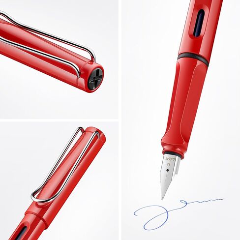 Lamy Safari White Fountain Pen - Nib L19-WE-EF in Kuwait