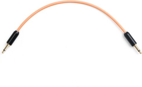 MyVolts Candycords Halo LED patch cables 2-pack, straight mini mono jack to straight mini mono jack, 80cm, Marshmallow Pink in Kuwait