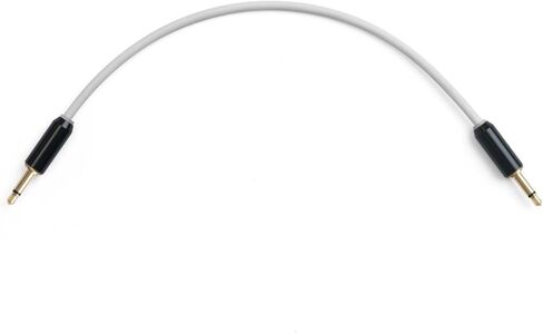 MyVolts Candycords Halo LED patch cables 2-pack, straight mini mono jack to straight mini mono jack, 80cm, Marshmallow Pink in Kuwait
