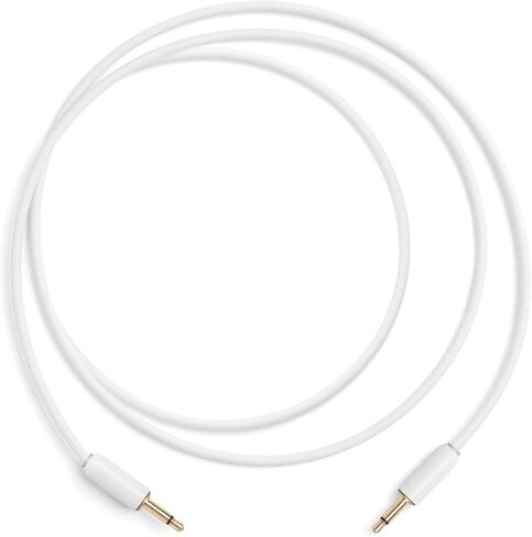 MyVolts Candycords Halo LED patch cables 2-pack, straight mini mono jack to straight mini mono jack, 80cm, Marshmallow Pink in Kuwait