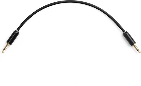 MyVolts Candycords Halo LED patch cables 2-pack, straight mini mono jack to straight mini mono jack, 80cm, Marshmallow Pink in Kuwait