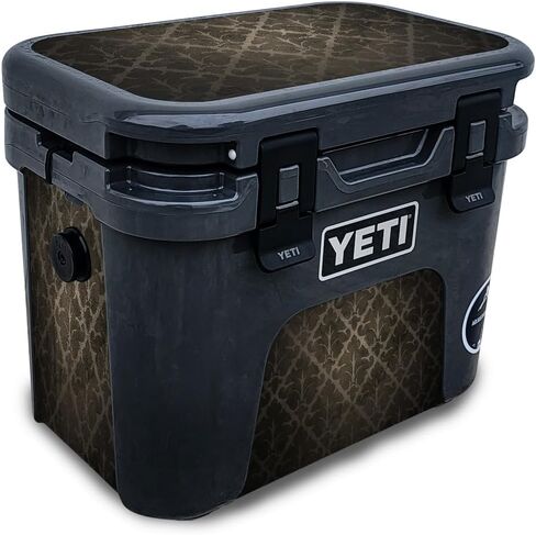 غلاف لامع لامع متوافق مع مبرد Yeti Roadie 15 الصلب - قلب زنبركي - غطاء لاصق واقٍ من الفينيل 3M ممتاز - سهل الاستخدام | صُنع في الولايات المتحدة الأمريكية بواسطة MightySkins in Kuwait