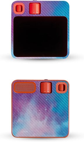 Glossy Glitter Skin Compatible with Rabbit r1 - Cotton Cloud - Premium 3M Vinyl Protective Wrap Decal Cover - Easy to Apply | Crafted in The USA by MightySkins in Saudi Arabia