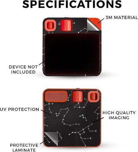 Glossy Glitter Skin Compatible with Rabbit r1 - Cotton Cloud - Premium 3M Vinyl Protective Wrap Decal Cover - Easy to Apply | Crafted in The USA by MightySkins in Saudi Arabia
