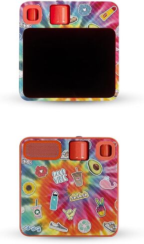 Glossy Glitter Skin Compatible with Rabbit r1 - Vintage Paisley - Premium 3M Vinyl Protective Wrap Decal Cover - Easy to Apply | Crafted in The USA by MightySkins in Saudi Arabia