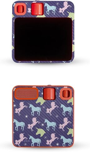 Glossy Glitter Skin Compatible with Rabbit r1 - Vintage Paisley - Premium 3M Vinyl Protective Wrap Decal Cover - Easy to Apply | Crafted in The USA by MightySkins in Saudi Arabia