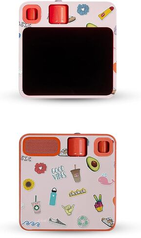 Glossy Glitter Skin Compatible with Rabbit r1 - Vintage Paisley - Premium 3M Vinyl Protective Wrap Decal Cover - Easy to Apply | Crafted in The USA by MightySkins in Saudi Arabia