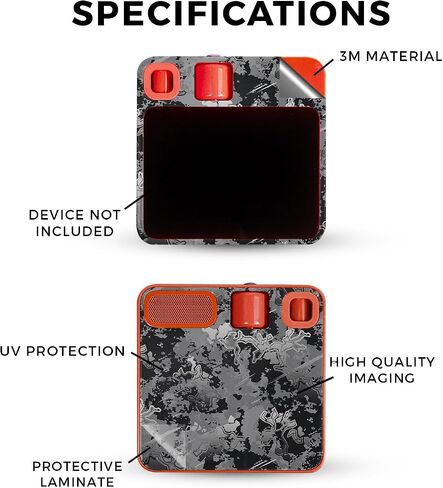 Glossy Glitter Skin Compatible with Rabbit r1 - Vintage Paisley - Premium 3M Vinyl Protective Wrap Decal Cover - Easy to Apply | Crafted in The USA by MightySkins in Saudi Arabia