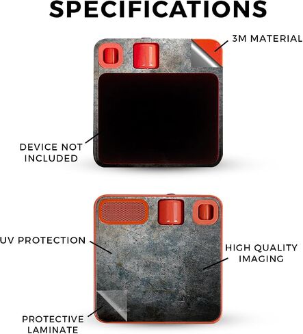 Glossy Glitter Skin Compatible with Rabbit r1 - Slant Stripes - Premium 3M Vinyl Protective Wrap Decal Cover - Easy to Apply | Crafted in The USA by MightySkins in Saudi Arabia