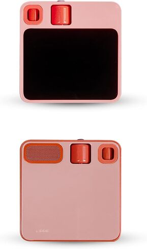 Glossy Glitter Skin Compatible with Rabbit r1 - Slant Stripes - Premium 3M Vinyl Protective Wrap Decal Cover - Easy to Apply | Crafted in The USA by MightySkins in Saudi Arabia