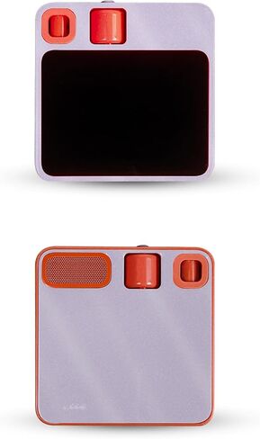 Glossy Glitter Skin Compatible with Rabbit r1 - Slant Stripes - Premium 3M Vinyl Protective Wrap Decal Cover - Easy to Apply | Crafted in The USA by MightySkins in Saudi Arabia