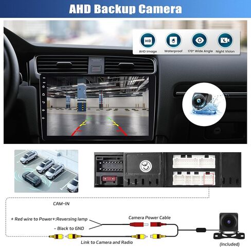 2G+64G Android 13 Car Stereo for Honda Pilot 2006-2008 with Wireless Apple Carplay Android Auto,9'' Touchscreen Honda Pilot Car Radio with GPS Navigation,Bluetooth,WiFi/FM/RDS Radio,SWC+Backup Camera in Saudi Arabia