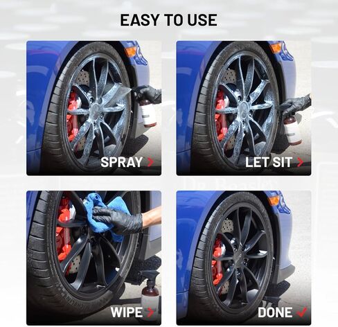 سدادة العجلات غير اللامعة S31D12 من دكتور بيسلي - 12 أونصة، مصممة للعجلات المطلية غير اللامعة، تحافظ على المظهر غير اللامع، قابلة للتحلل البيولوجي بسهولة in Kuwait