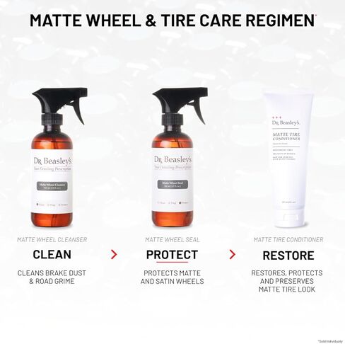 سدادة العجلات غير اللامعة S31D12 من دكتور بيسلي - 12 أونصة، مصممة للعجلات المطلية غير اللامعة، تحافظ على المظهر غير اللامع، قابلة للتحلل البيولوجي بسهولة in Kuwait