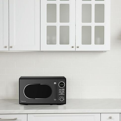 ماجيك شيف 0.7 قدم مكعب 700 وات ميكروويف كلاسيكي يعمل باللمس مع 10 مستويات طاقة و9 قوائم طهي تلقائية وقرص دوار زجاجي، أسود in Kuwait