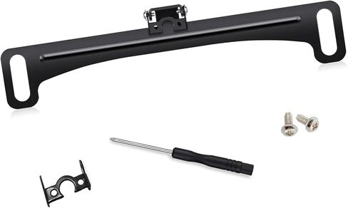 B-Qtech Car Rear View Camera License Plate Bracket, Back Up Camera License Plate Frame, Universal Car Dash Cam Mirror Camera Metal Bracket, Reverse Rear View Backup Camera Kit in Saudi Arabia