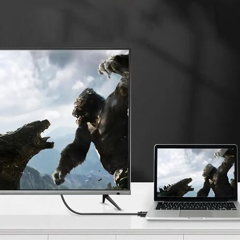 كابل HDMI صغير إلى HDMI بطول 3 أقدام و1 متر، كابل HDMI عالي السرعة إلى Mini HDMI للشاشة المحمولة 4K 60 هرتز سلك HDMI 2.0، متوافق مع الشاشة والكاميرا وكاميرا الفيديو والكمبيوتر اللوحي والكمبيوتر المحمول وRaspberry Pi Zero W in Saudi Arabia