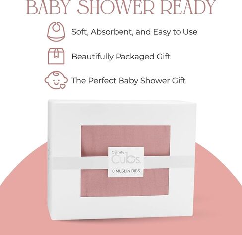 مجموعة ملابس التجشؤ من الموسلين باللون البنفسجي من كومفي كابز ومرايل موسلين بنفسجية in Kuwait