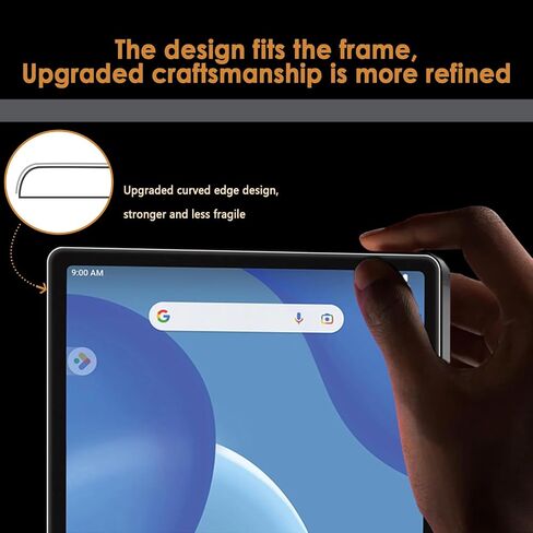 واقي شاشة مكون من عبوتين متوافق مع Onn 11 بوصة Tablet Pro 2023، [وضوح عالي الدقة] [9 صلابة] بديل لطبقة الزجاج المقوى المضادة للخدش لجهاز Onn Pro 11 بوصة 2023 in Kuwait