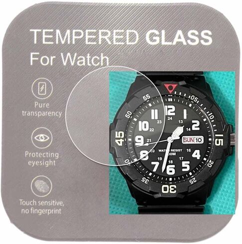[2-Pcs] For GA-B001 Watch Screen Protector,2.5D Rounded Edges 9H Premium Real Tempered Glass Screen Protector Anti Scratch,Anti-fingerprint Bubble-free GAB001-1A in Saudi Arabia