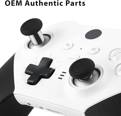 ملحقات OEM الأصلية المتوافقة مع Xbox Elite Series 2 ووحدات التحكم الأساسية - 12 قطعة بديلة أصلية، 4 مجاذيف، 6 عصا تحكم تناظرية، 2 مكون طقم إصلاح أجزاء D-Pads in Kuwait