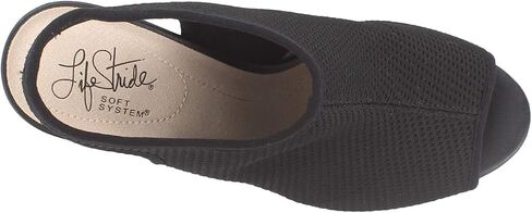 LifeStride Women's, Cailin Sandal Black 7.5 M in Saudi Arabia