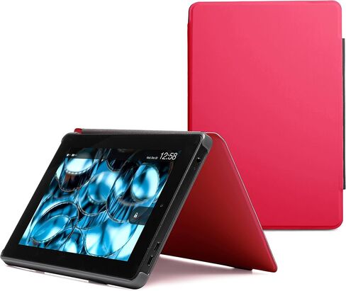 حافظة واقفة رفيعة مناسبة لجهاز امازون فاير اتش دي 7، باللون الأزرق in Kuwait