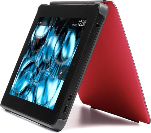 حافظة واقفة رفيعة مناسبة لجهاز امازون فاير اتش دي 7، باللون الأزرق in Kuwait