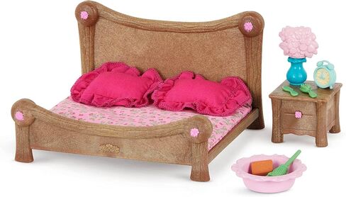 Li’l Woodzeez – Living Room & Nursery Set – 23Pcs Miniature Dollhouse Furnitures & Accessories – Pretend Play – Gift Toy for Kids 3 Years + in Saudi Arabia