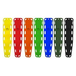 35850-P-Black Base Board Patient Transfer Spine Board with Speed Clip Pins