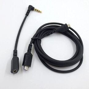 New Detachable Audio Cord Arctis 5 Headphone Cable Replacement for SteelSeries Arctis 3 Arctis 7 Arctis Pro Arctis Pro+ GameDac Gaming Headset(Sound Card Cable+Adapter Cable)
