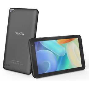 Android 13 Tablet, 7-inch Display, 4GB RAM, 32GB ROM, Expandable up to 1TB, Quad-Core Processor, Dual Camera, 1024x600 IPS, WiFi, Bluetooth, 3.5mm Headphone Jack