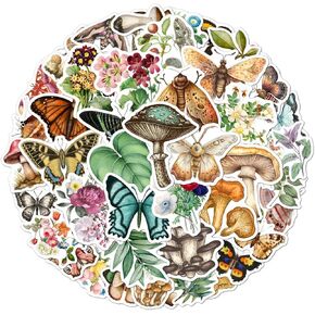 Pack 50 Pcs Physics Biology Science Stickers for Water Bottles Waterproof Laptop Luggage Computer Scrapbooking Teen Adults Girls Students Funny Sticker Packs Small Vinyl Decals