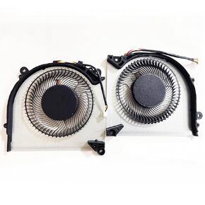 Fleshy Leaf Replacement CPU+GPU Cooling Fan for Clevo PC50 PC50D PC50DN PC50DR PC50DP PCPC50DN2 PC70 PC70D PC70DF PC70DN PC70DP PC70DR PC70DS PC70HS Sager NP8752N2