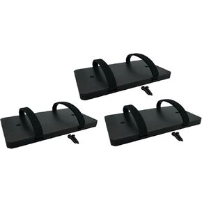 Power Brick Holder Under Desk (1), Black