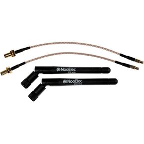 NooElec ADS-B Discovery 3dBi Antenna Bundle - 1090MHz & 978MHz Antenna Bundle for SMA and MCX-Connected Software Defined Radios (SDRs)