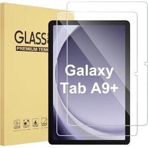 Soke Screen Protector for Samsung Galaxy Tab A9 Plus 11 Inch 2023 Model (SM-X210/X216/X218),Tempered Glass Film Anti- Scratch S Pen Compatible for Galaxy Tab A9+ 11 Inch [2 Pack] in Kuwait