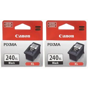 Canon QmrhP Cartridge, PG-240XL Black (2 Pack)