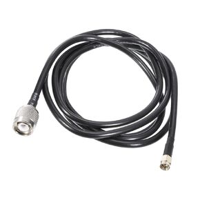 MECCANIXITY 1Pcs 6.5FT RG58 Coaxial Cables SMA Male to TNC Male Low Loss RF Coaxial Cable Black for CB,Amateur,Two-Way Radio,SWR Meter,Antenna,Walkie