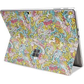 Glossy Glitter Tablet Skin Compatible with Microsoft Surface Pro 11 (2024) - Ultra Hippie - Premium 3M Vinyl Protective Wrap Decal Cover - Easy to Apply | Crafted in The USA by MightySkins