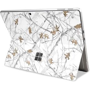 Glossy Glitter Tablet Skin Compatible with Microsoft Surface Pro 11 (2024) - Conceal Snow - Premium 3M Vinyl Protective Wrap Decal Cover - Easy to Apply | Crafted in The USA by MightySkins