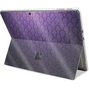 Glossy Glitter Tablet Skin Compatible with Microsoft Surface Pro 11 (2024) - Antique Purple - Premium 3M Vinyl Protective Wrap Decal Cover - Easy to Apply | Crafted in The USA by MightySkins