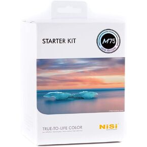 NiSi M75 Starter Kit | 75mm Filter Holder Kit with 3 Filters and PRO C-PL | Long-Exposure and Landscape Photography