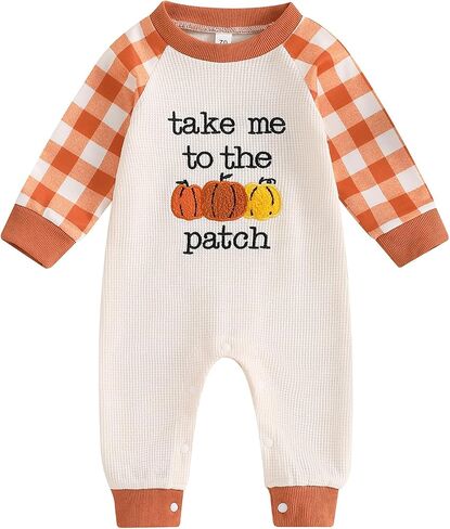 BemeyourBBs Newborn Baby Boy Fall Winter Clothes Infant Romper Jumpsuit | Newborn Baby Boy One Piece Outfit, Long Sleeve Romper with Cute Print, Letter, Good for Fall Winter Spirng, Photoshoot, Gift in Saudi Arabia
